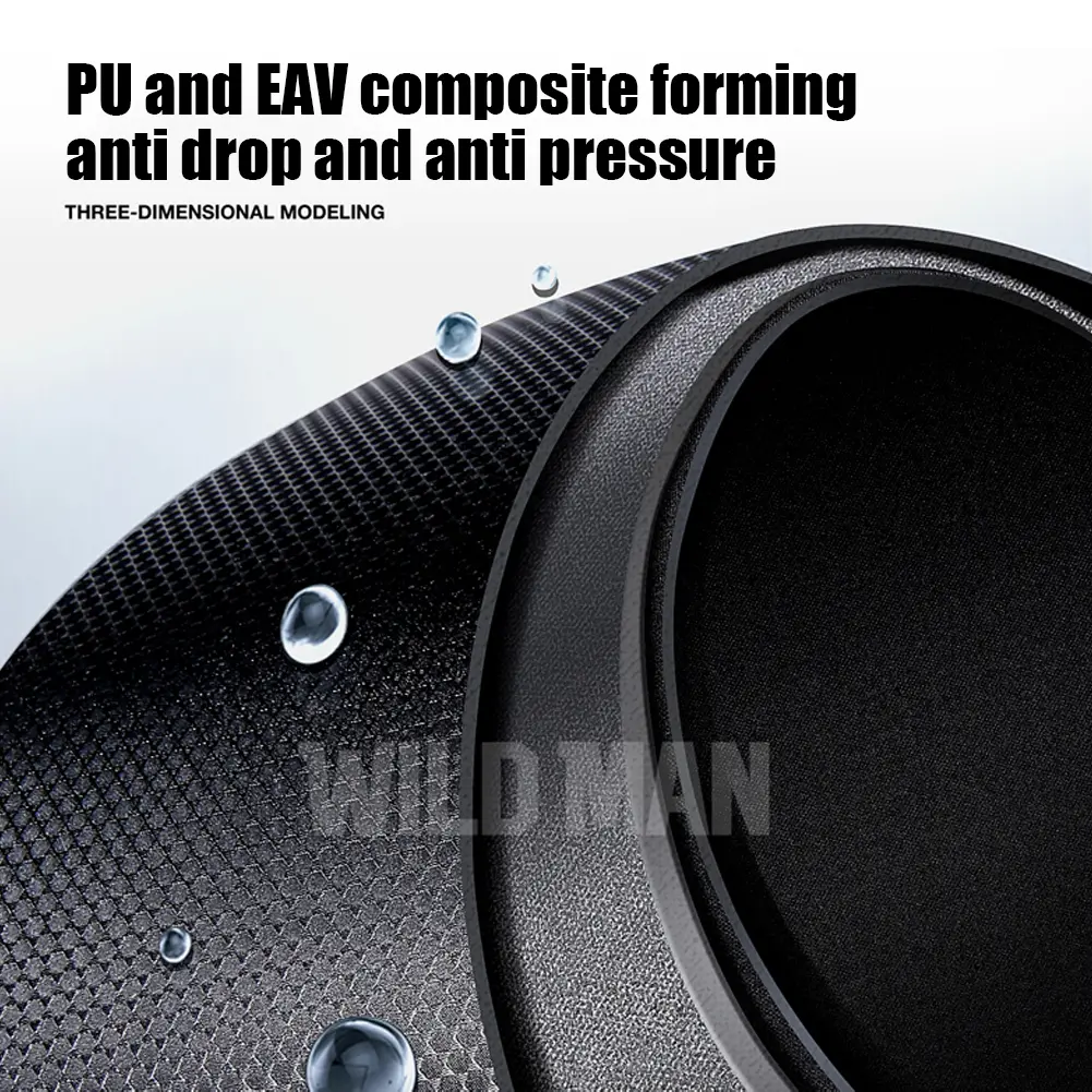 WILD MAN Bike Hard Shell Tools Package Bag Shock Absorption Kettle Rack Repair Tools Accessories Pouch Easy Installation