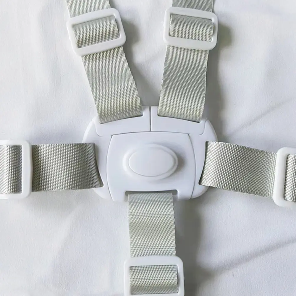 Children's Dining Chair Safety Belt 5 Point Baby Safety Strap Belt Baby Seat Security Belt for Child Seats High Chairs