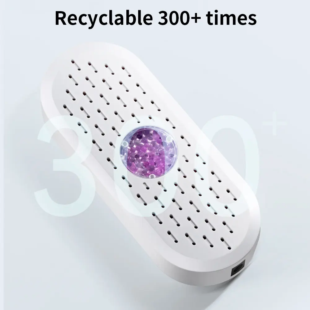 Mini Air Dehumidifier Cycle Portable Moisture Absorbent Dehumidifier Reusable Moisture Absorbing Machine for Closet Shoe Cabinet