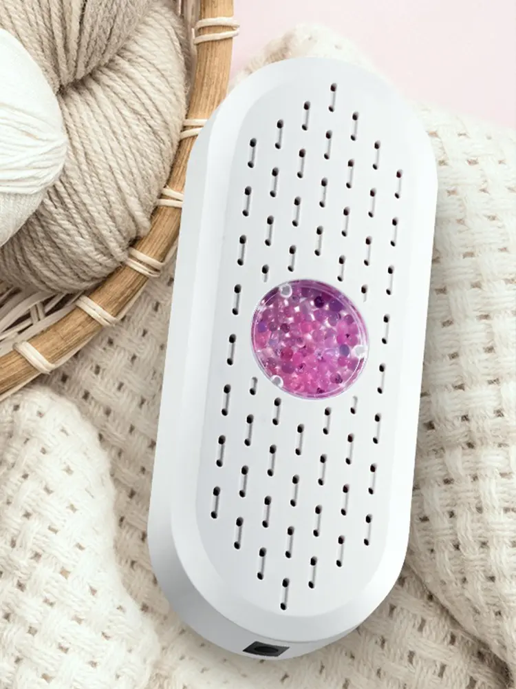 Mini Air Dehumidifier Cycle Portable Moisture Absorbent Dehumidifier Reusable Moisture Absorbing Machine for Closet Shoe Cabinet