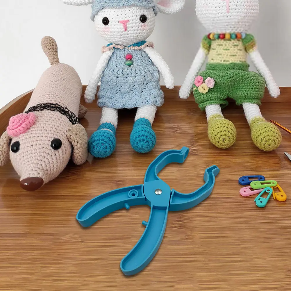 Safety Eye Tool Multifunctional Safety Eye Auxiliary Tool Stuffed Animal Eyes Tool for 5-30mm Animal Eyes Making