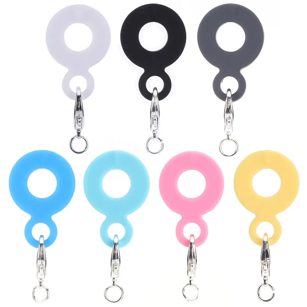 7Pcs Straw Charm Adapters Silicone Straw Hanging Ornaments Reusable Straw Decorate Pendant for Stanley Decoration