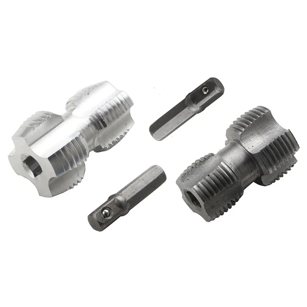 4 Points 6 Points PPR Water Pipe Internal Thread Opener Tapered Pipe Thread Tap for PVC Plastic Pipe Thread Tap