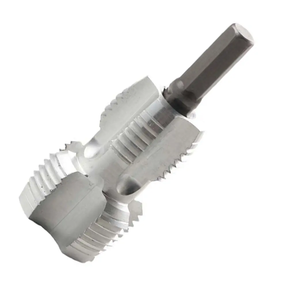 4 Points 6 Points PPR Water Pipe Internal Thread Opener Tapered Pipe Thread Tap for PVC Plastic Pipe Thread Tap