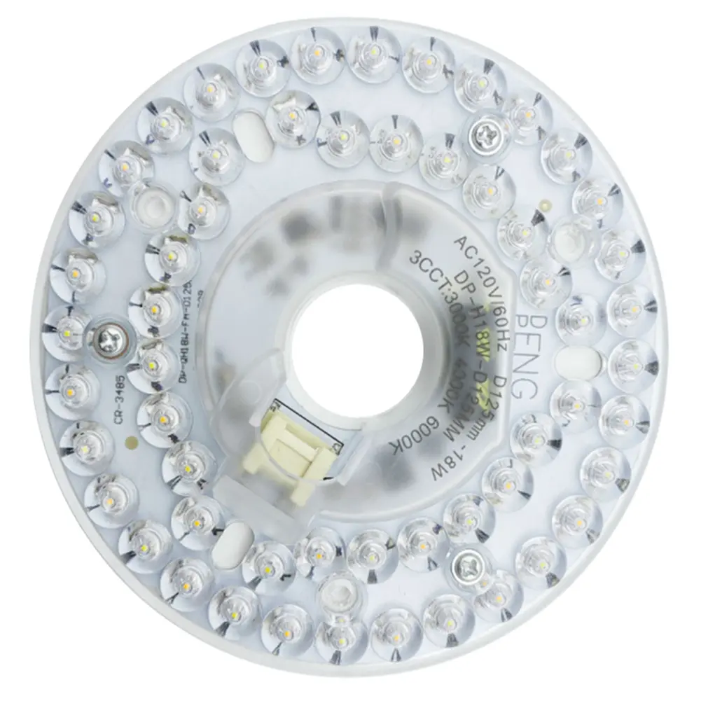 3.9/4.9/6.2 Inch CRI90 Ceiling Fan Light Replacement Panel Ceiling Flush Light Replacement Panel Flush Mount Ceiling Light Panel