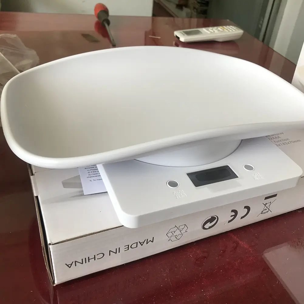Small Animal Scale Multifunction Kitchen Scale Grams Weight Max 22 Lbs with LCD Display for Puppy Kitten Hamster Hedgehog Food