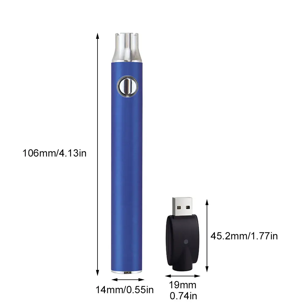 510 Thread Mini Soldering Iron Kit 3 Gear Adjustable Voltage 350/650/1100mAh Smart Power Pen with USB Charger Welding Tool Kit