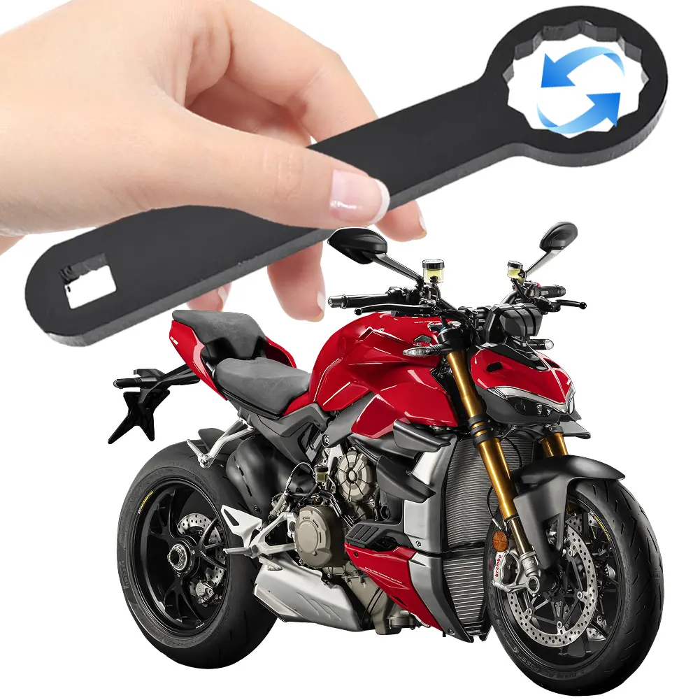 36mm Axle Nut Wrench 1/2 Inch Square Drive Rear Axle Nut Torque Adapter Mufflers Removal Not Needed Steel Motorcycle Repair Tool