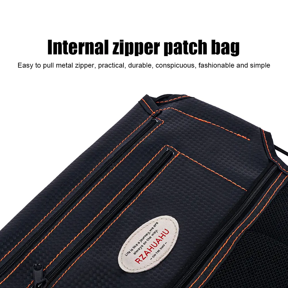 RZAHUAHU Motorcycle Under Seat Organizer Bag Practical Tool Storage Motorcycle Seat Bucket Sundries Bag Modification Accessories