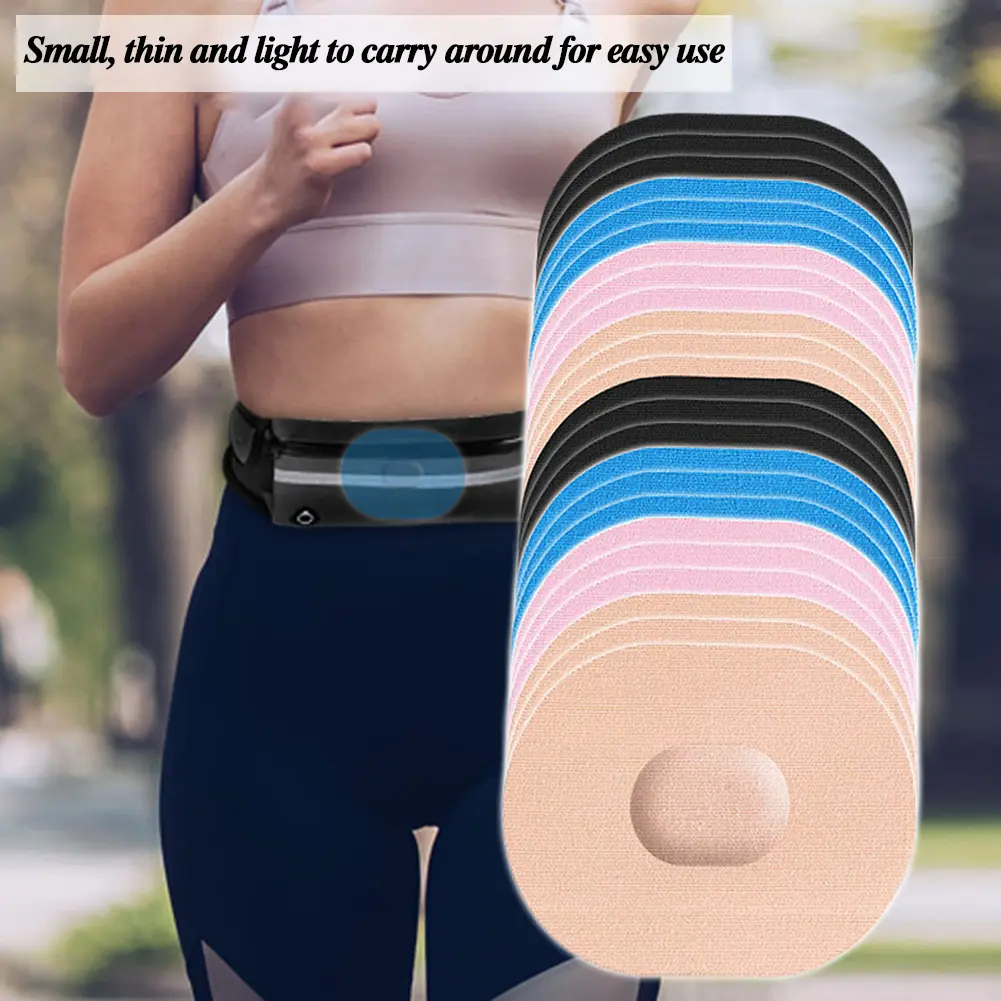 10/20/30Pcs Freestyle Libre Patches Sports Sensor Sticker Breathable Waterproof Adhesive Patch Long Lasting for Outdoor Climbing