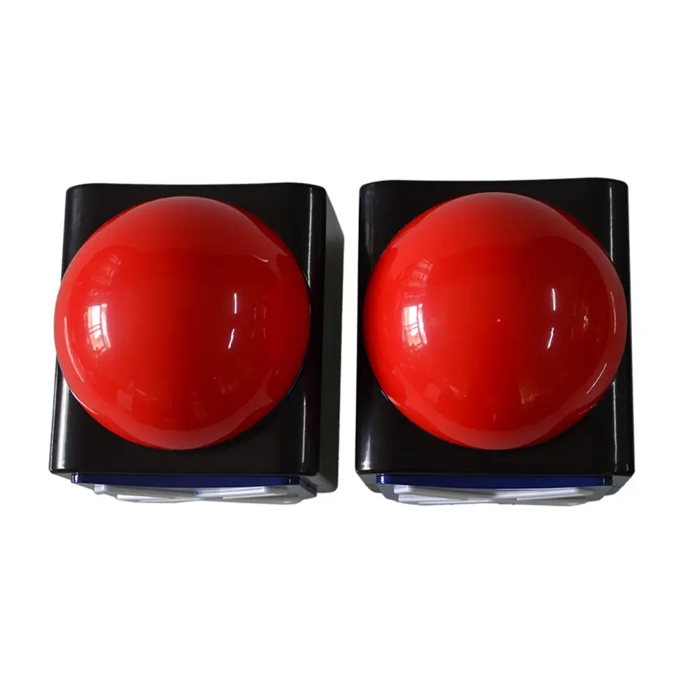 Red Alarm Sound Play Button with Sound and Light Contest Answer Button Trivia Quiz Got Talent Buzzer for Contest Answer Game