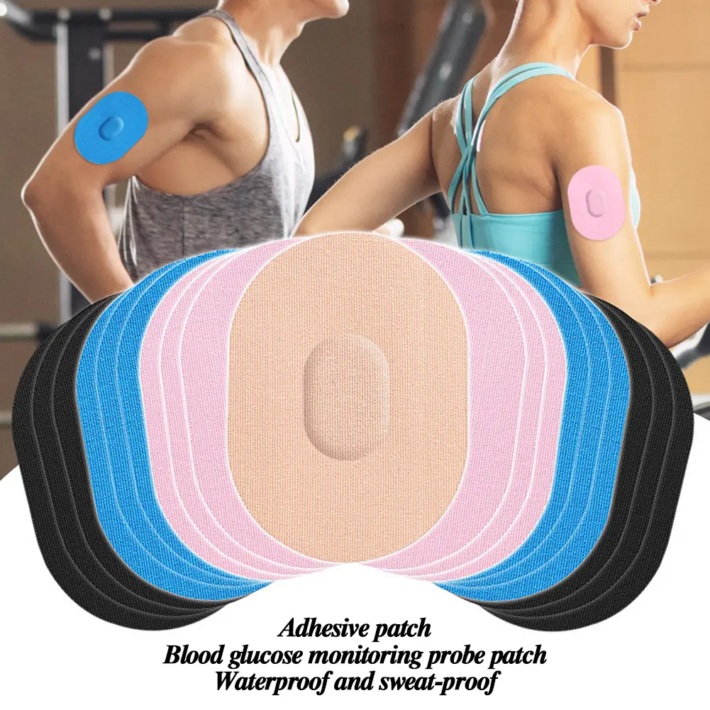 10/20/30Pcs Freestyle Libre Patches Sports Sensor Sticker Breathable Waterproof Adhesive Patch Long Lasting for Outdoor Climbing