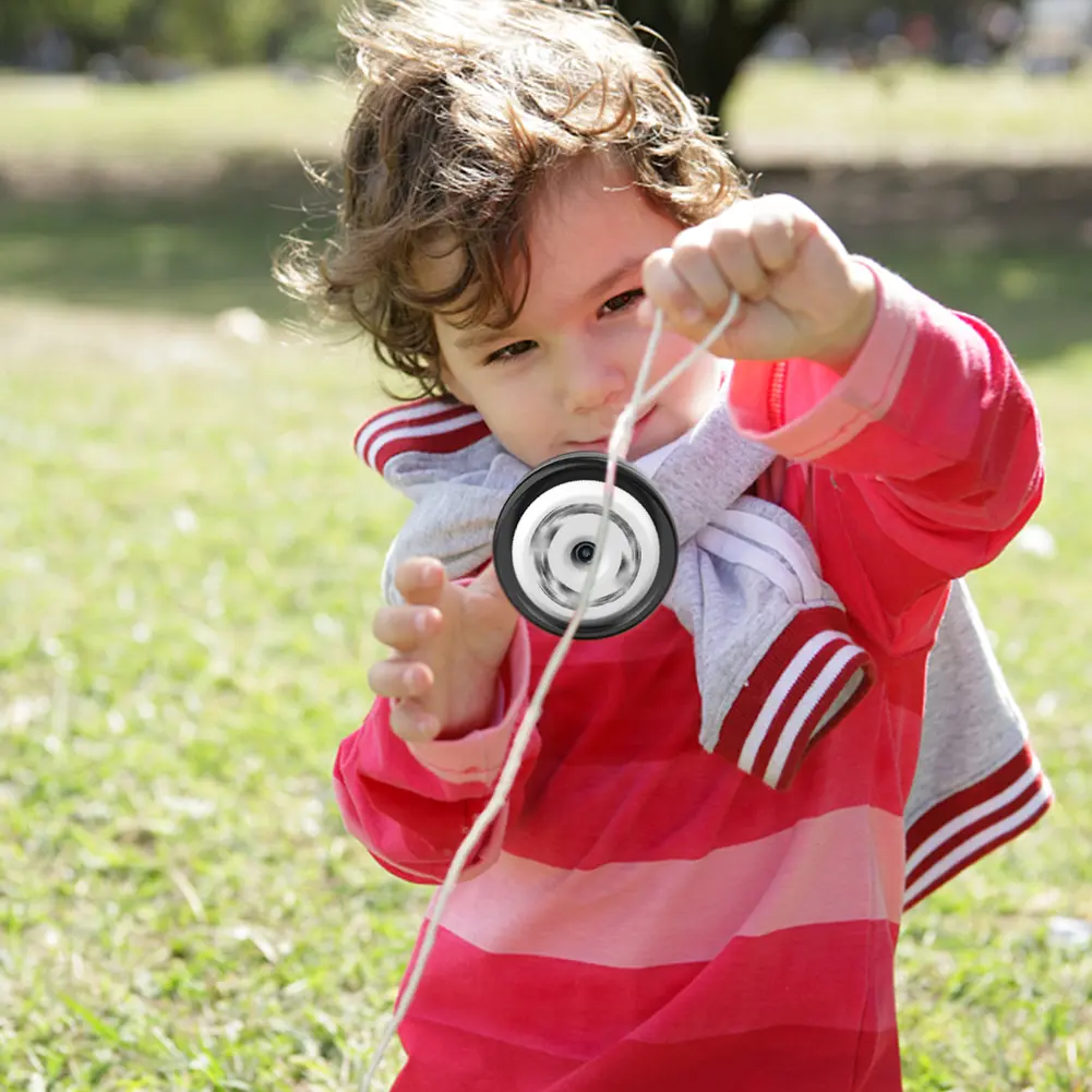 Plastic Rotating YoYo Ball Toy Entertaining Prop with Rope Looping Yoyo Ball Toy Lightweight Portable for Kid Entertainment Gift