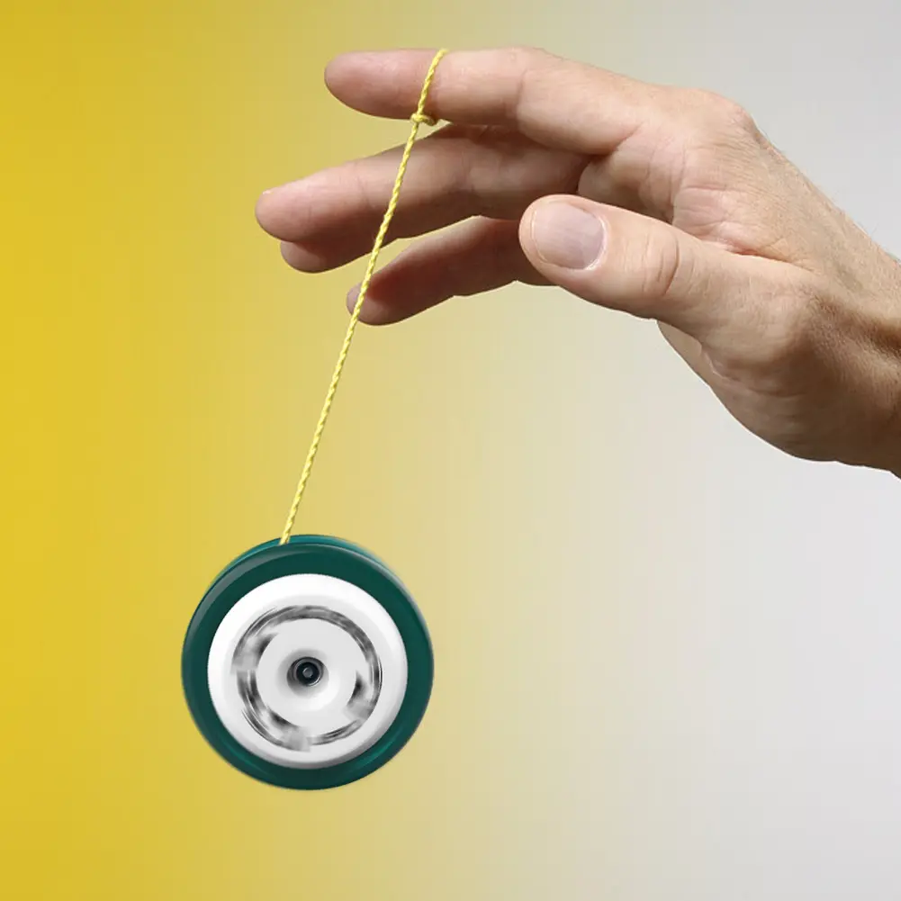 Plastic Rotating YoYo Ball Toy Entertaining Prop with Rope Looping Yoyo Ball Toy Lightweight Portable for Kid Entertainment Gift