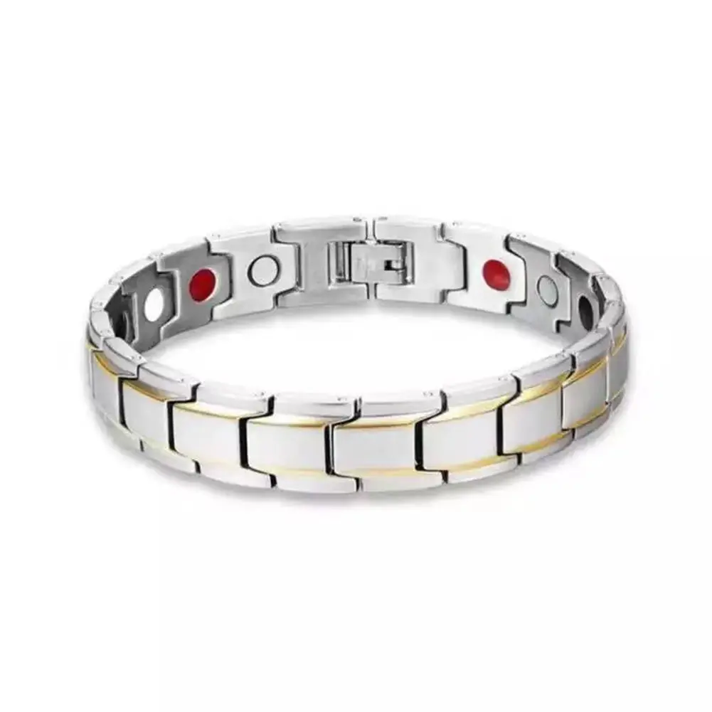 Unisex Magnetic Health Bracelet Health Bracelet Black Twisted Magnetic Power Therapy Weight Loss Fat Burning