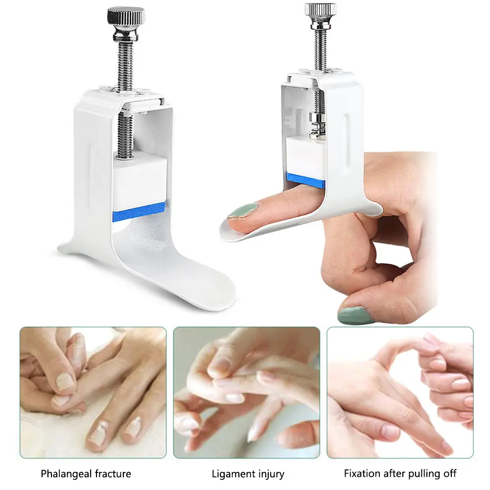 Finger Straightener Brace Finger Corrector Pressing Device Splint Joint Support Brace for Finger Pain Easy Pressing Splint