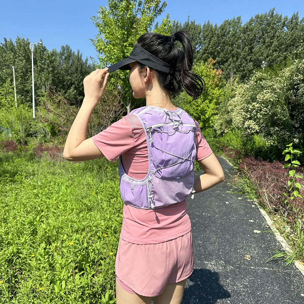 Lightweight Running Vest Breathable Hydrations Backpack Reflective Outdoors Hydration Pack for Hiking Trail Running