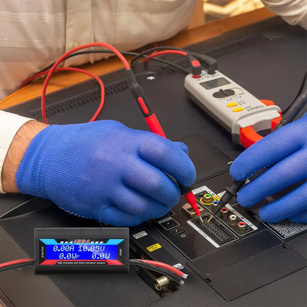 150A RC High Precision Current Power Analyzer Backlight LCD Display Digital Amp Watt Meter RC Battery Power Analyzer