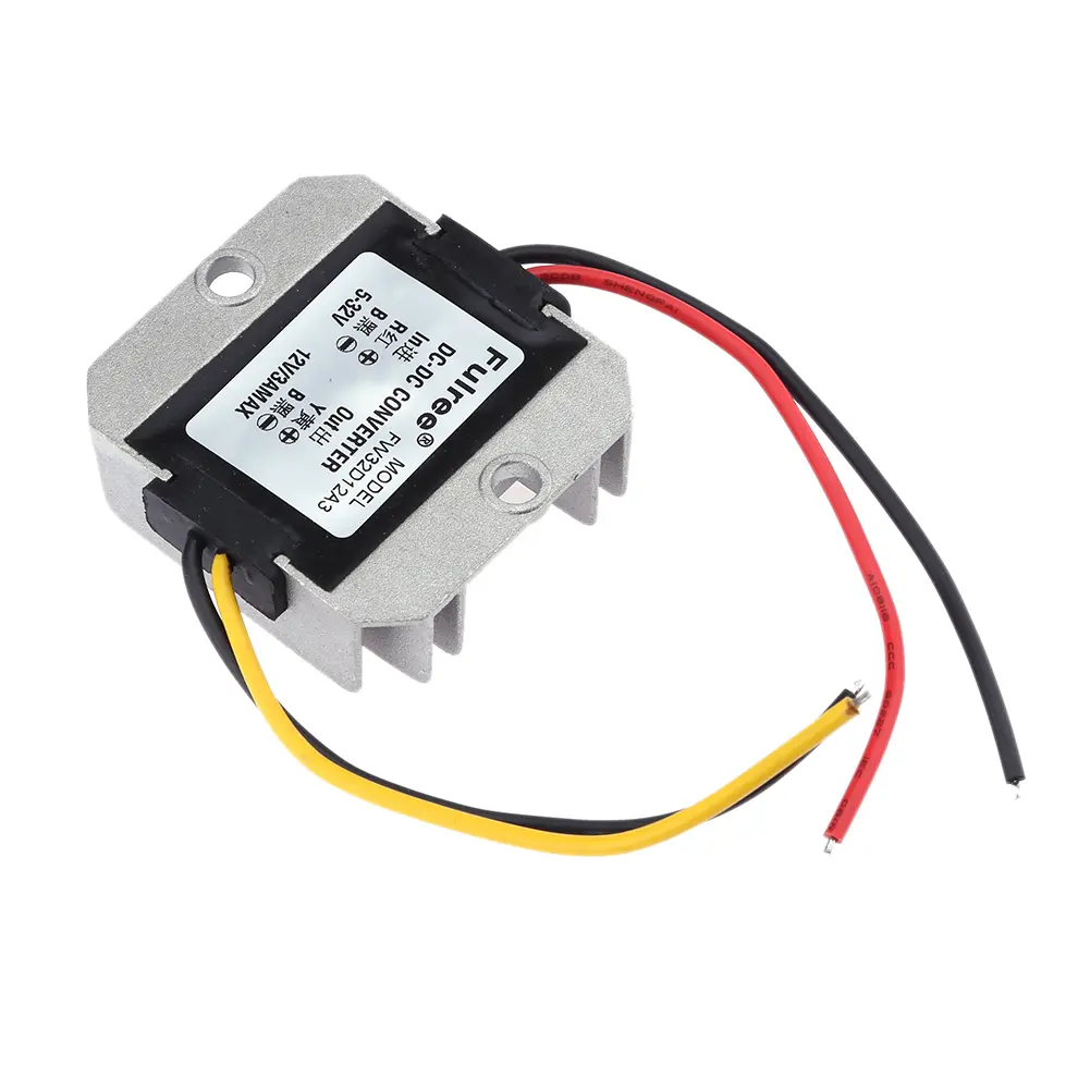 DC-DC Voltage Stabilizer 5-32V To 12V3A Voltage Regulator Intelligent Security Protection Automatic Boost Depressurization
