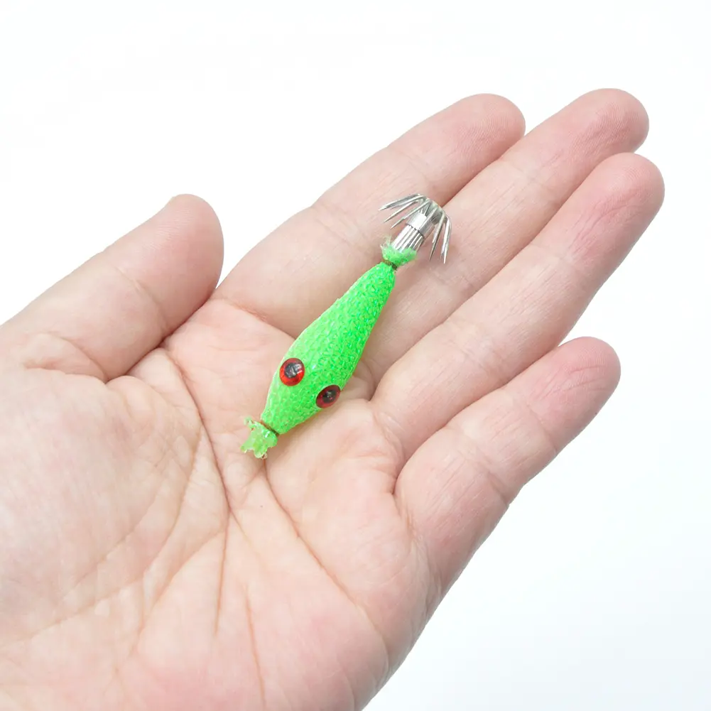 7 Pcs Squid Hook Octopus Cuttlefish Fishing Bait Luminous Fishing Bait Luminous Squid Jig Hooks Fishing Lures for Fishing