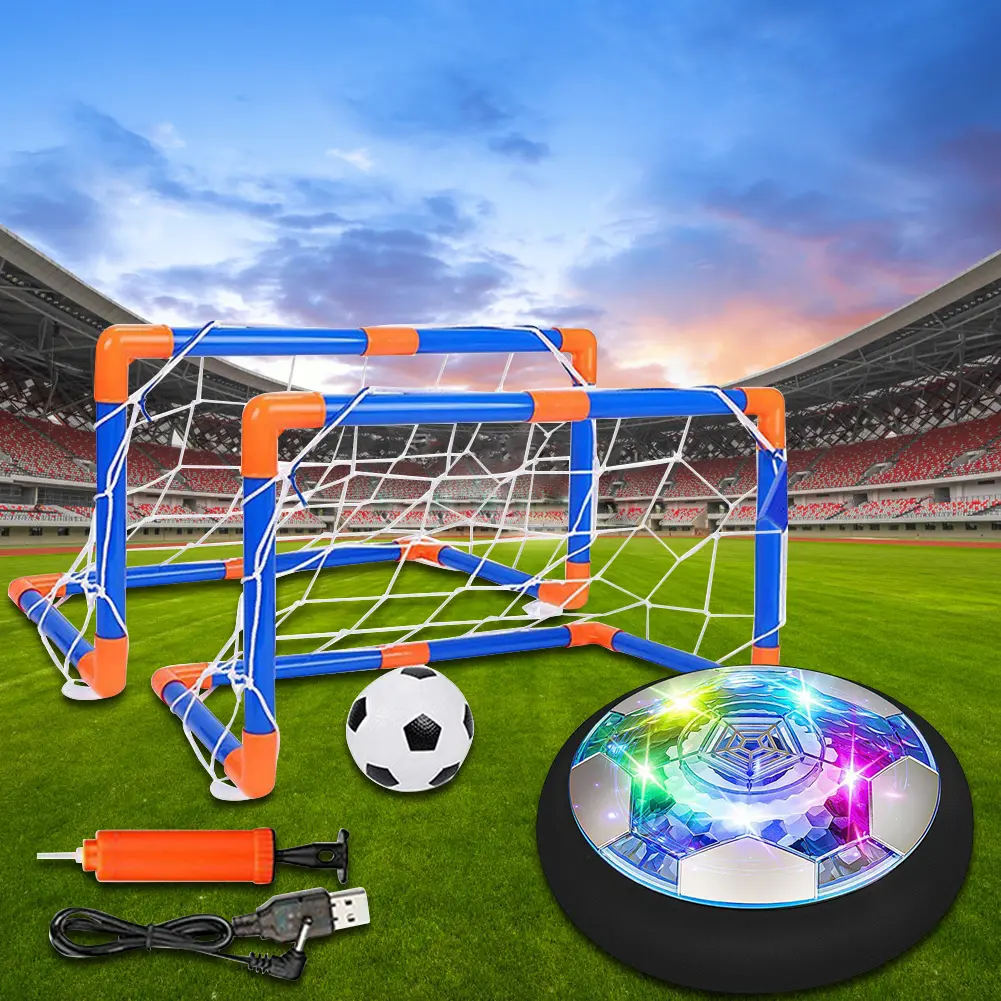 18cm Suspended Football Toy Light USB Charging Electric Hovering Soccer Indoor Interactive Floating Ball Gifts Toys for boys