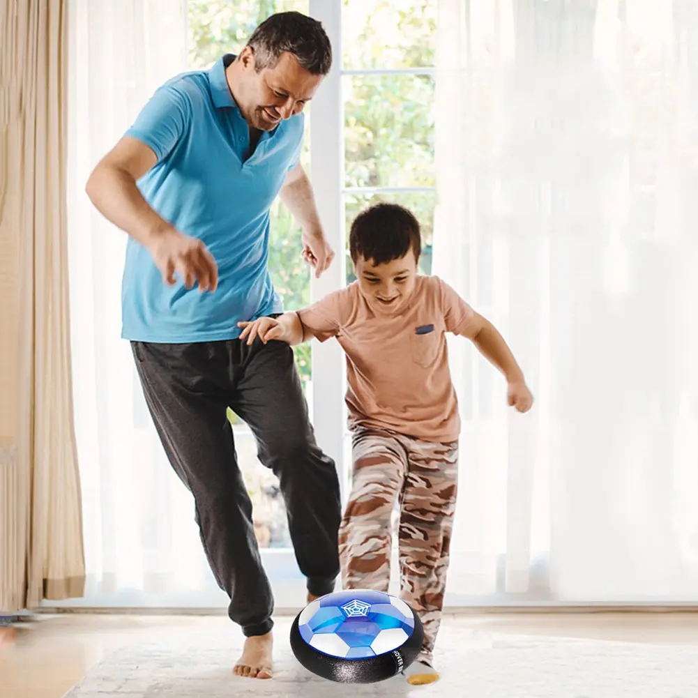 18cm Suspended Football Toy Light USB Charging Electric Hovering Soccer Indoor Interactive Floating Ball Gifts Toys for boys