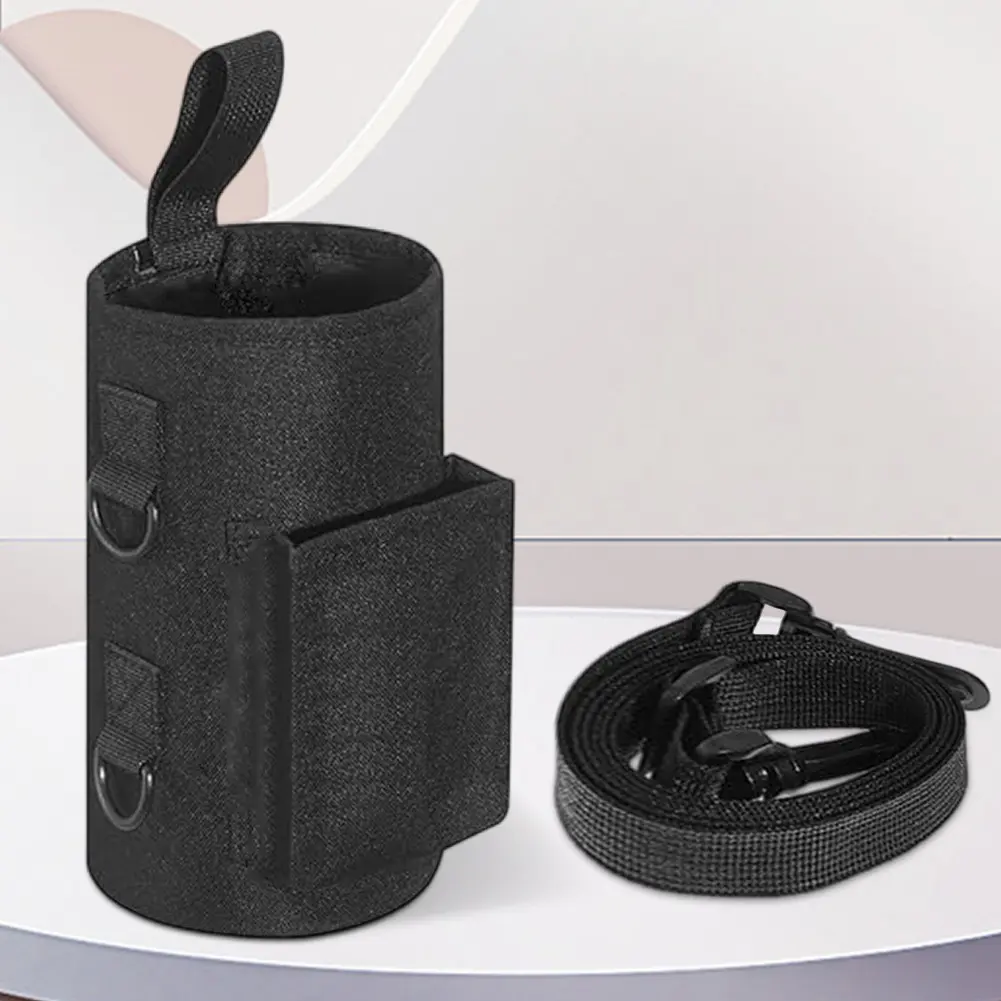 Magnetic Water Bottle Bag Holder Gym Bag Phone Holder with Shoulder Strap Gym Accessories Organizer for Men Women