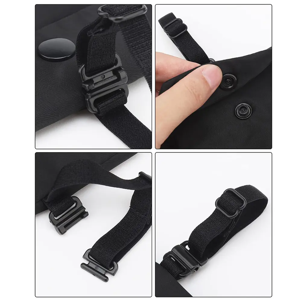 Women Hidden Bra Wallet Solid Color Secret Travel Wallet Flap Clasp Money Belt Pouch Pickpocket Belt Cotton Ladies Pocket