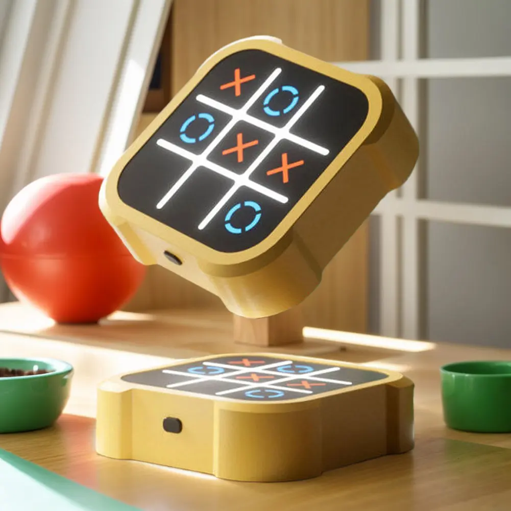 3-in-1 TIC-TAC-TOE Bolt Game Handheld Puzzle Game Console Portable Travel Games for Kids and Adults Birthday Gifts for All Ages