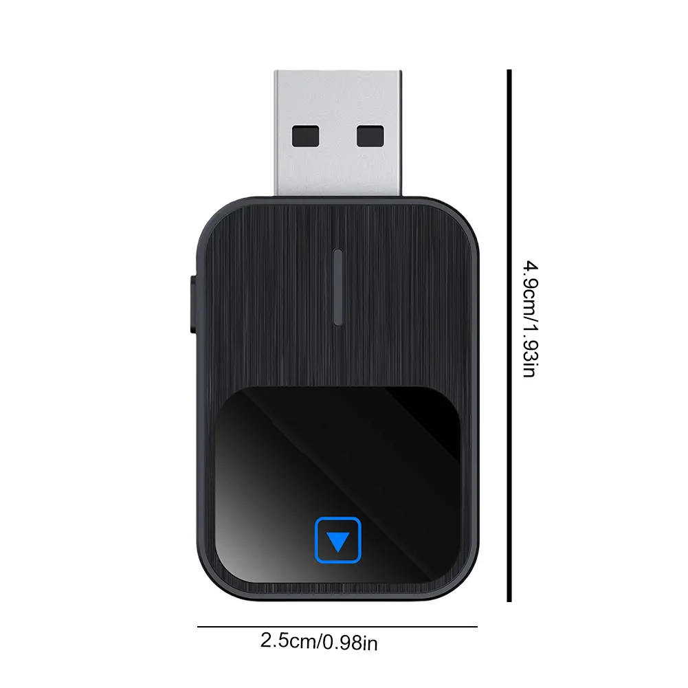 Wireless Android Auto & CarPlay 2 in 1 Dongle Plug and Play AI Box USB-C/USB Auto Connect for OEM Wired Carplay Android Auto Car