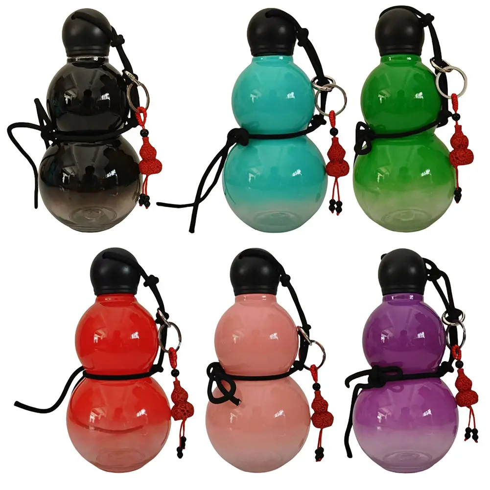 Vintage Chinese Retro-Inspired Gourd Water Bottle Water Kettle Gourd Sports Water Bottle Travel Water Bottle Gifts for Game Fans