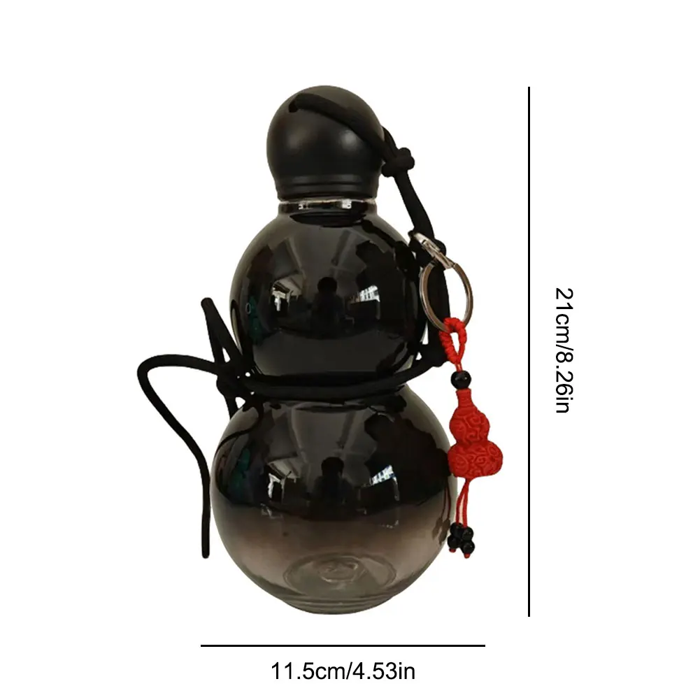 Vintage Chinese Retro-Inspired Gourd Water Bottle Water Kettle Gourd Sports Water Bottle Travel Water Bottle Gifts for Game Fans