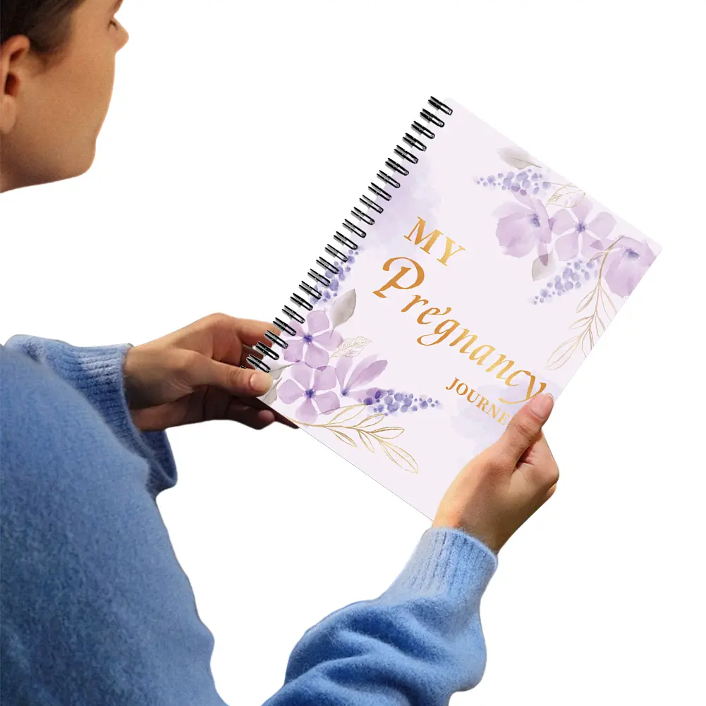 Pregnancy Journal Memory Book with Stickers Pregnancy Baby Memory Book Pregnancy Weekly Organizer for First Time Mom