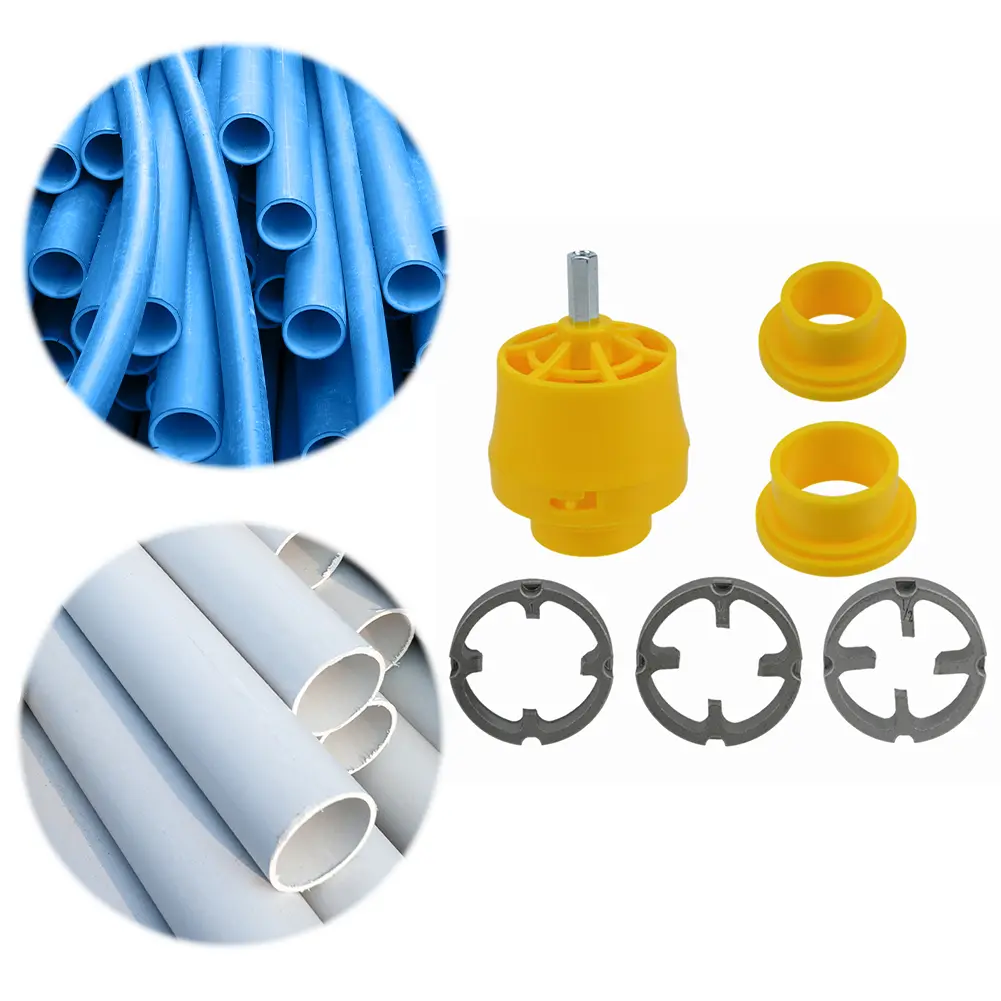 Thread Maker Tools Kit Plastic Pipe Thread Die Kit Plumbing Thread Tools Water Pipe Die Tap Set Electric Drill Accessories