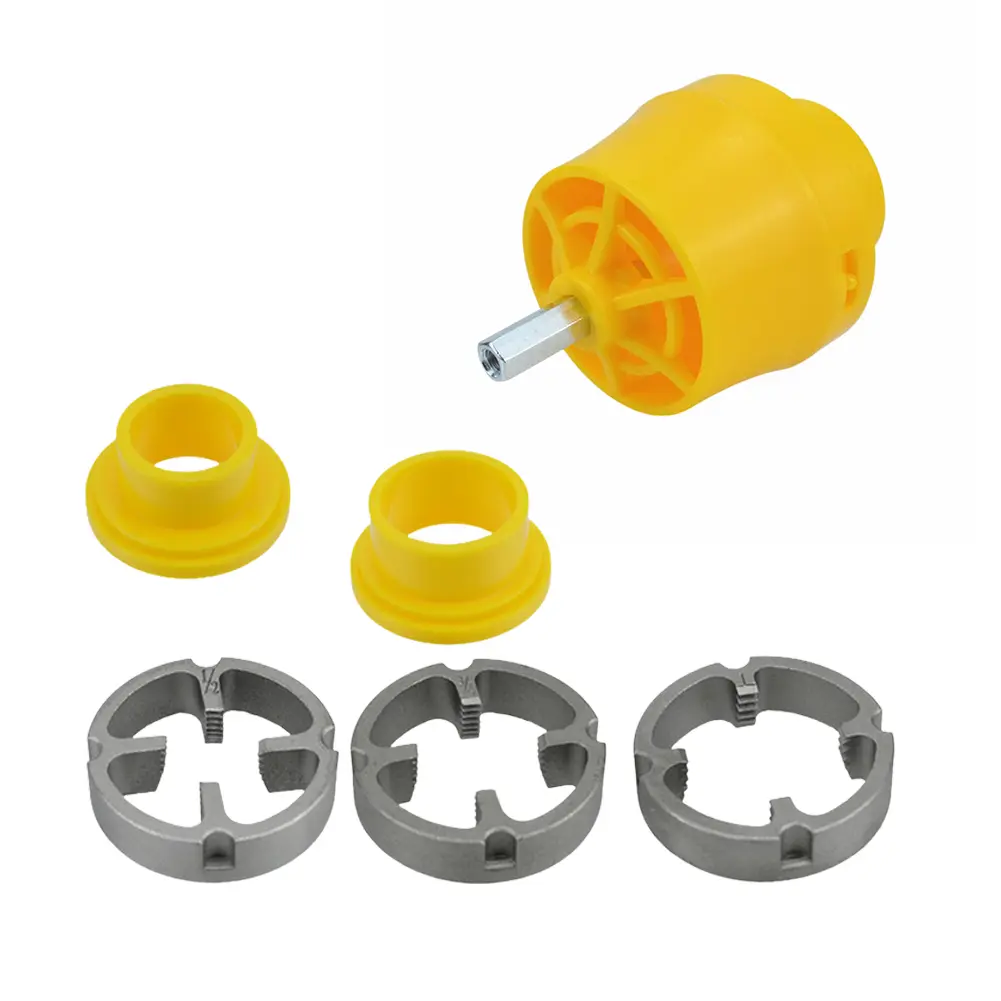 Thread Maker Tools Kit Plastic Pipe Thread Die Kit Plumbing Thread Tools Water Pipe Die Tap Set Electric Drill Accessories