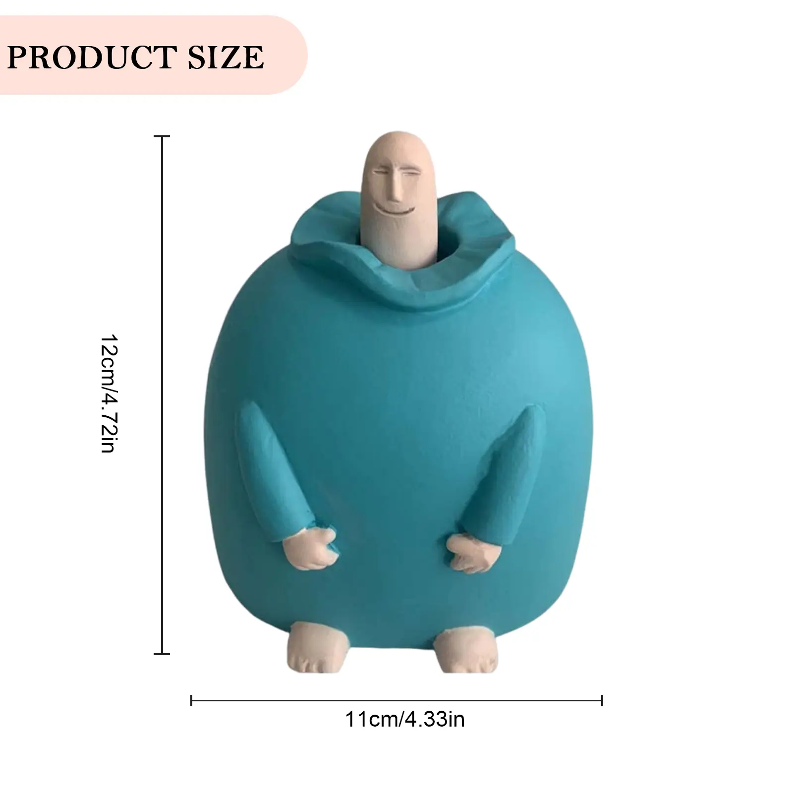Resin Finger Gesture Statues Ornaments Funny Hand Gesture Statue Artwork Handicraft Christmas Gift for Living Room
