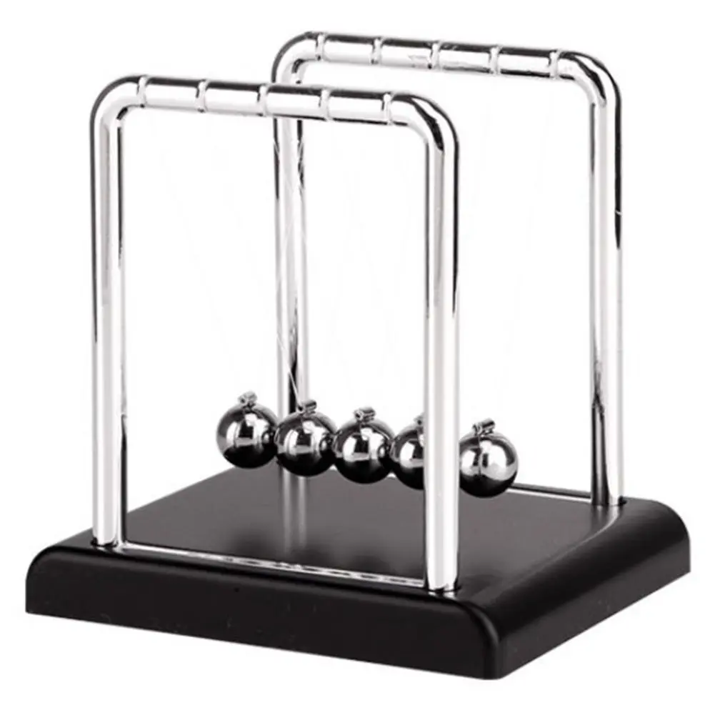 Newtons Cradle Balance Balls School Teaching Supplies Physics Science Pendulum Desk Toy Stress Relief Gifts Home Decoration