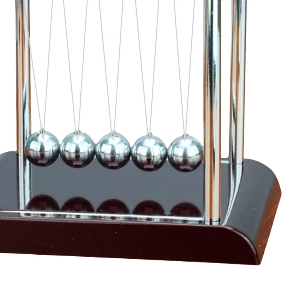 Newtons Cradle Balance Balls School Teaching Supplies Physics Science Pendulum Desk Toy Stress Relief Gifts Home Decoration