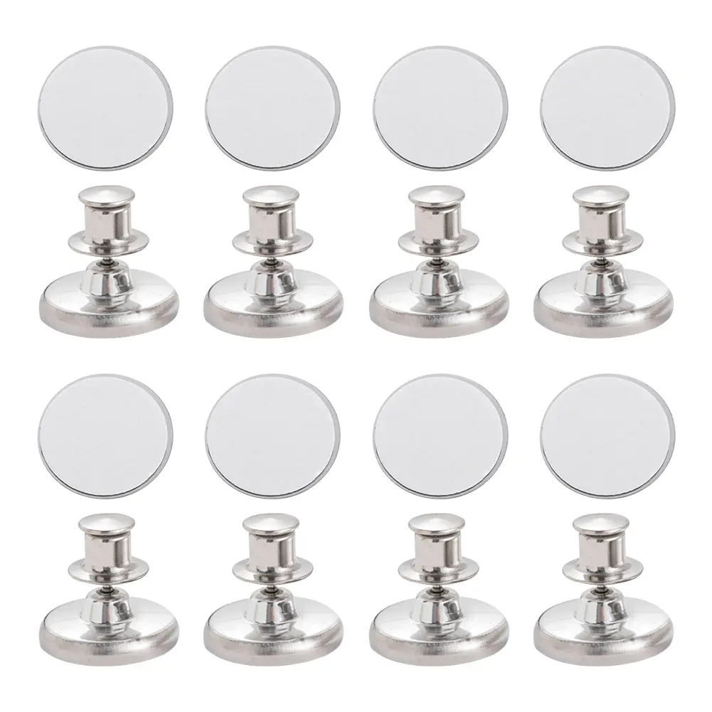 Metal Magnetic Hook Detachable Curtain Close Magnet Buckle Magnet Holdback Button for Bedroom Curtain