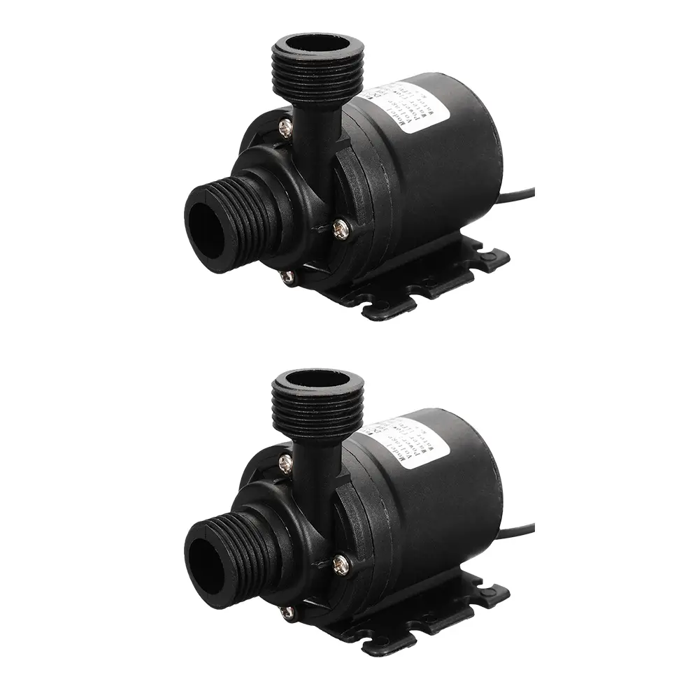 DC 12V/24V Submersible Water Pump 800L/h Water Submersion Pump 5.5 M Brushless Motor for Cooling System Fountains Heater