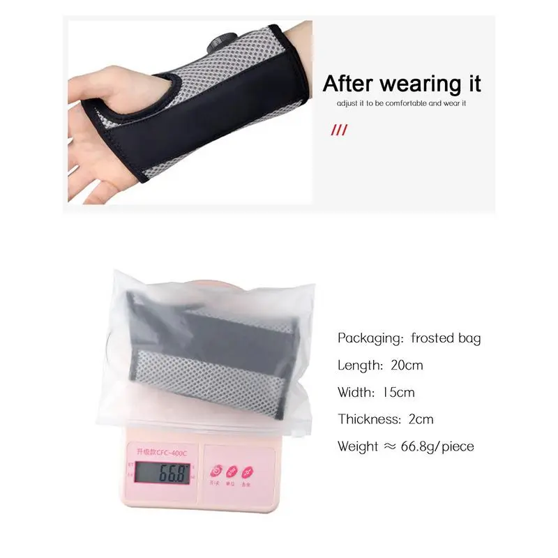 Wrist Sleeve Carpal Tunnel Wrist Brace Night Support Wrist Splint Arm Stabilizer & Compression Wrist Sleeve Rsi And Sprain