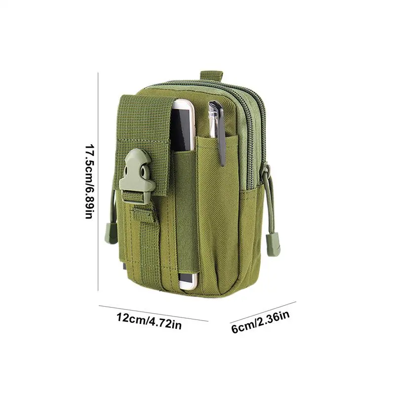 Waist Bag Outdoor Waist Bag Fanny Pack Utility Belt Large Capacity Oxford Phone Case Wallet Pouch With Belt Gadget Pocket For