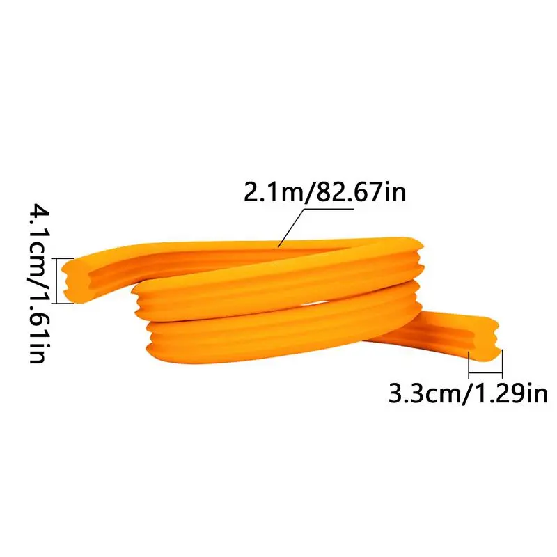 Tire Insert No Flat Cycling Vacuum Tire Rim Mountain Cycling Tubeless Tire Pad External Tire Protection Pad For Gravel Ground