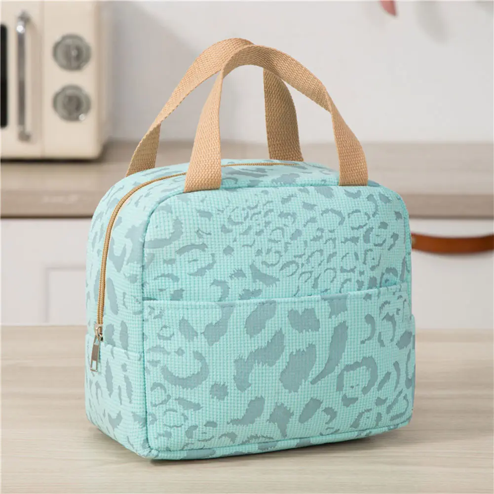 Insulated Lunch Bag Lunch Tote Bag with Aluminum Foil Insulated Lunchbox Bag Multi-Function Large Capacity for Outdoor Travel