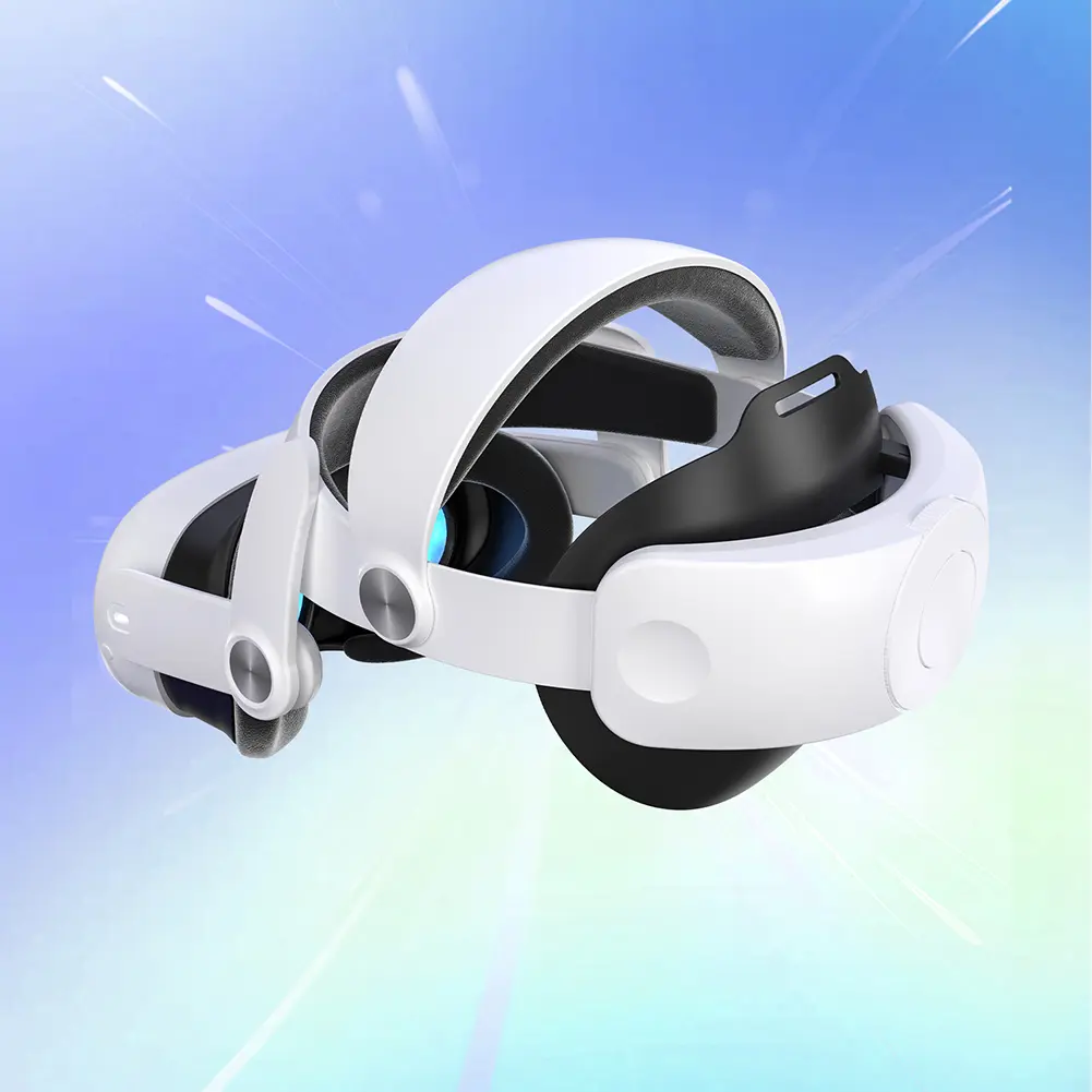 Elite Strap Replacement 10000mAh Extend Playtime and Comfort Comfort VR Strap Reduce Facial Stress for Meta Quest 3S VR Headset