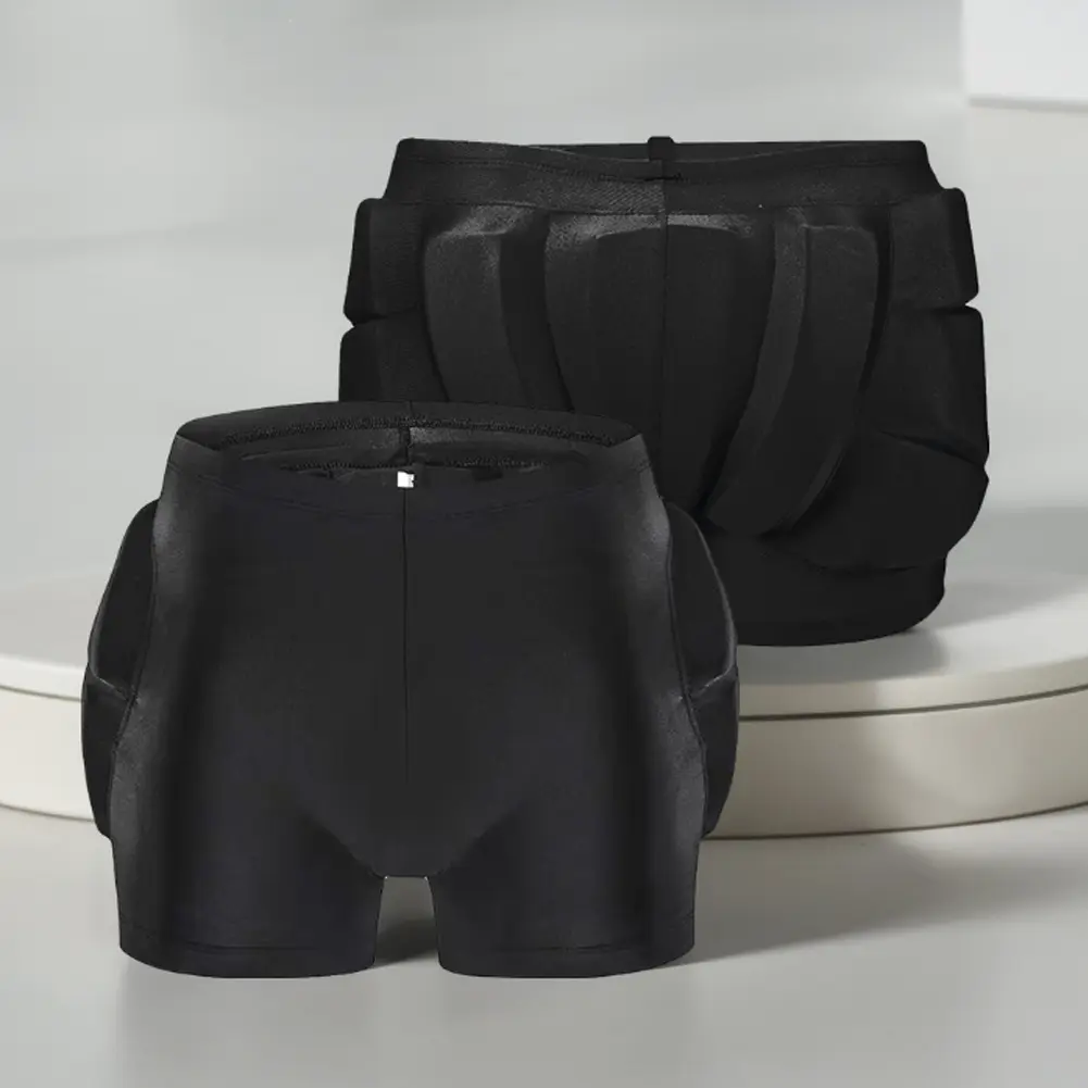 Outdoor Sports Padded Shorts Shock Absorb Protective Padded Shorts Hip Protection Shorts for Snowboard Skate and Ski