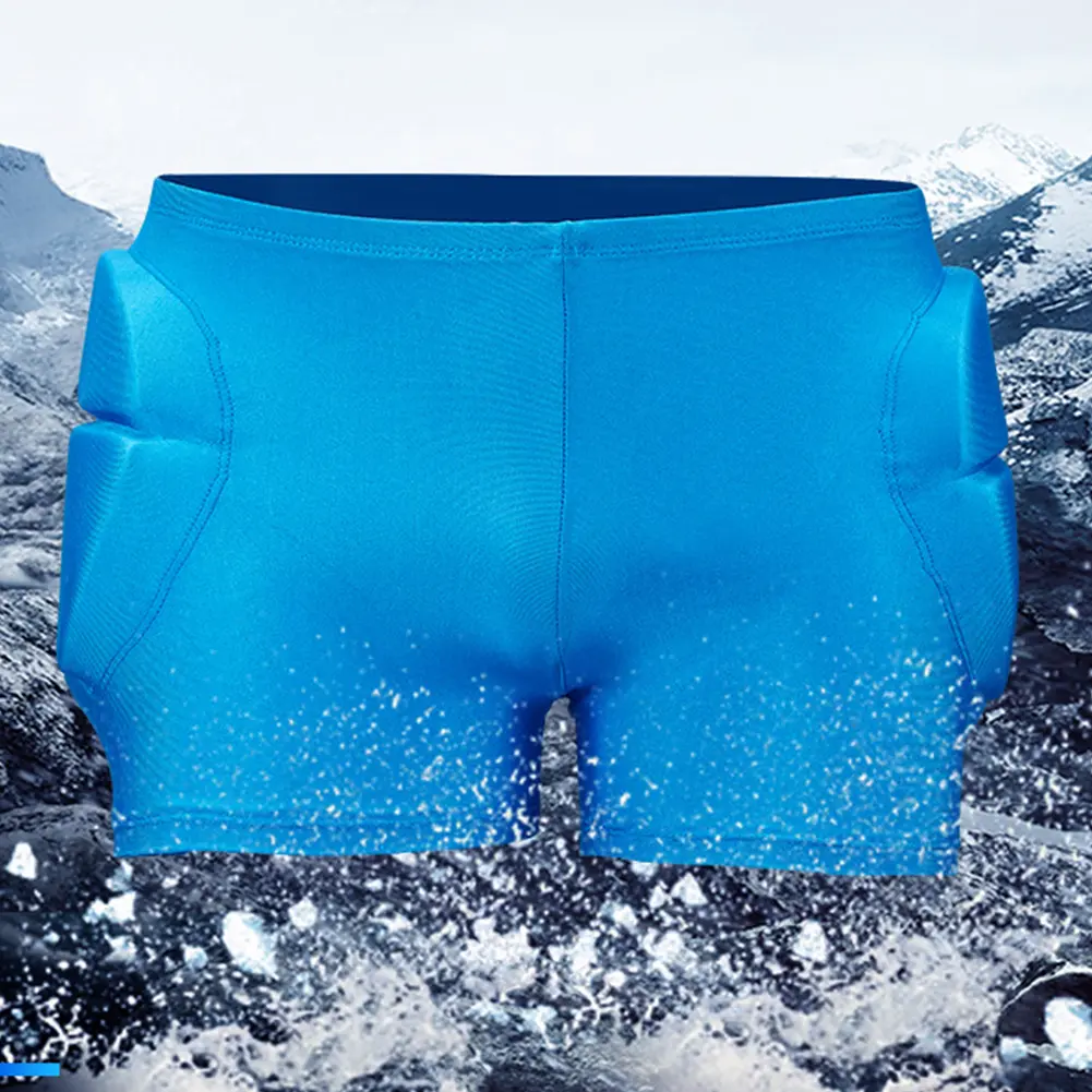 Outdoor Sports Padded Shorts Shock Absorb Protective Padded Shorts Hip Protection Shorts for Snowboard Skate and Ski