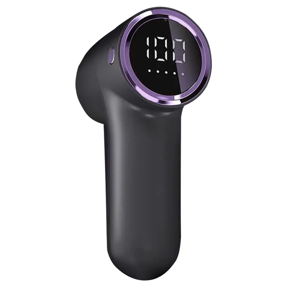USB Rechargeable Lint Remover with Six Replacement Blades and Five Speed Settings for Efficient Fabric Shaving