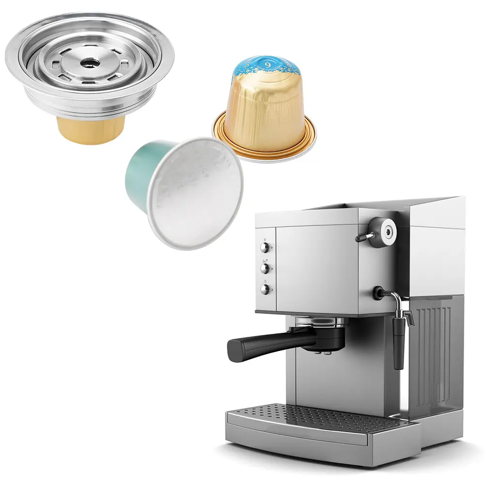 Coffee Pod Converter Stainless Steel Coffee Capsule Adapter DIY Your Coffee Flavor Coffee Pod Adapter for Coffee Making