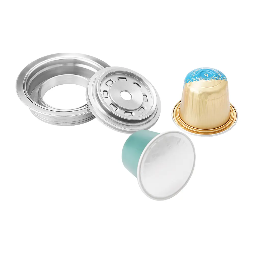 Coffee Pod Converter Stainless Steel Coffee Capsule Adapter DIY Your Coffee Flavor Coffee Pod Adapter for Coffee Making